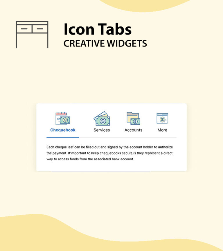 IconTabs